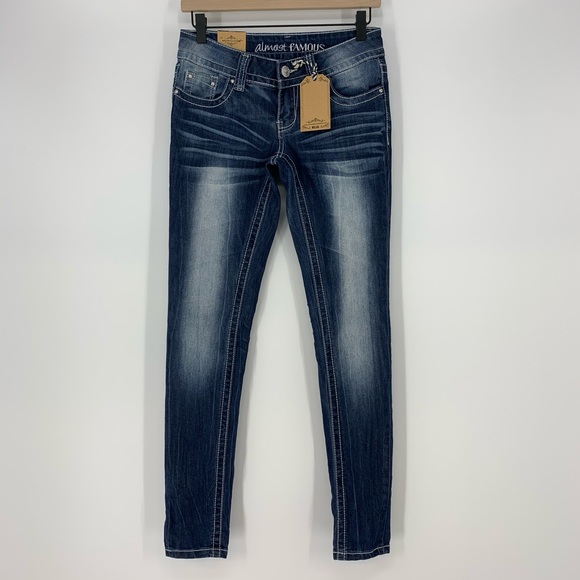 almost famous low rise jeans